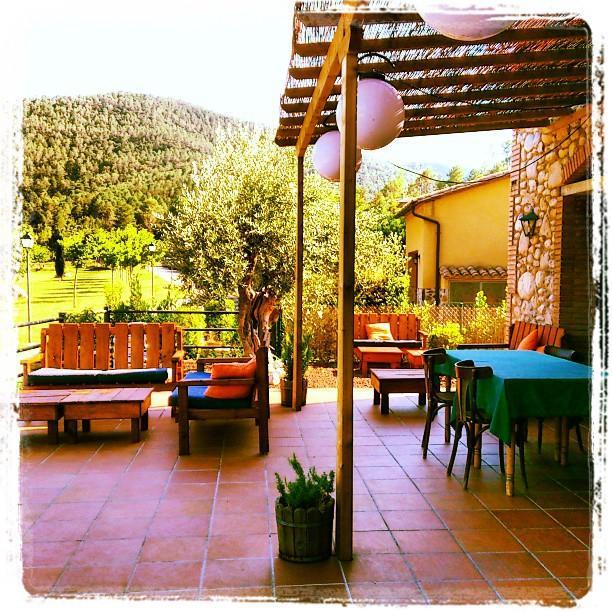 Hostal De L'Aigua Sant Llorenc de la Muga Exterior foto